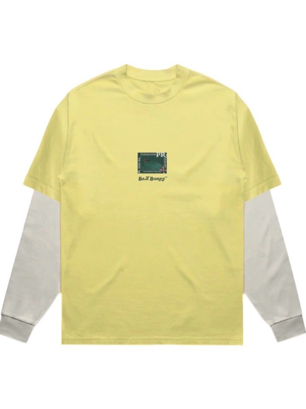 Bad Bunny Residency Stamp T- Shirt Medium (Sold out & Discontinued)